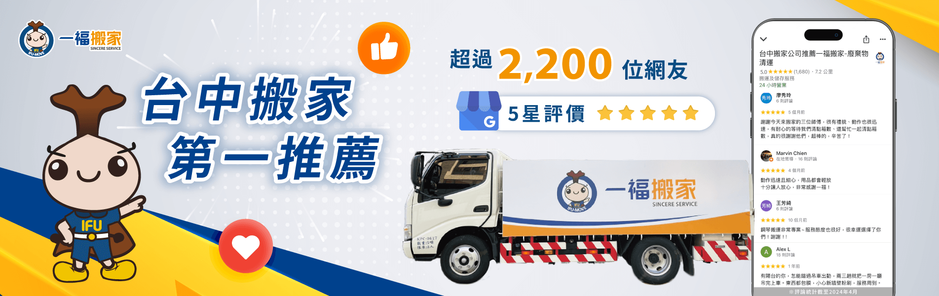 5星評價台中搬家公司-台中搬家推薦