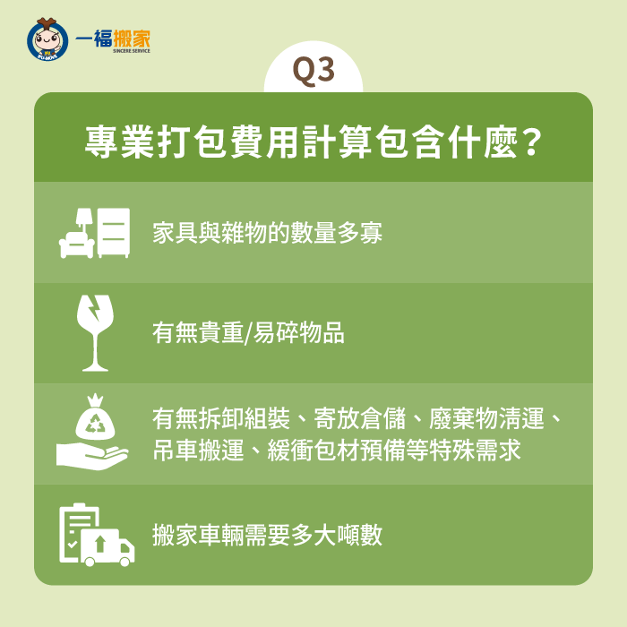 專業搬家打包費用-專業打包