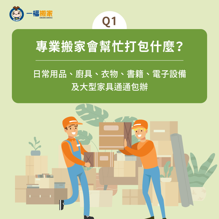 專業搬家打包物品-專業打包