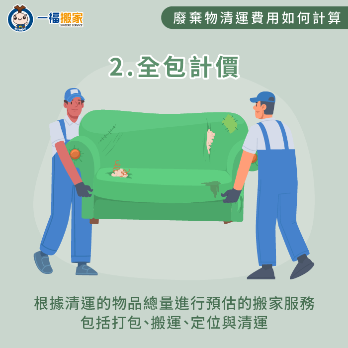 全包計價-廢棄物處理費用